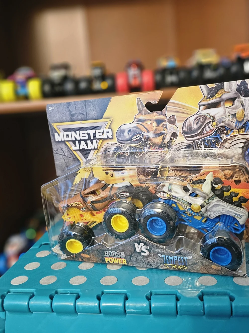 Monster Jam 2 Pack- Horse Power And Tempest Steed